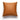 MISTYWOOD Modern Minimalist Leather Orange Pillow from MISTYWOOD