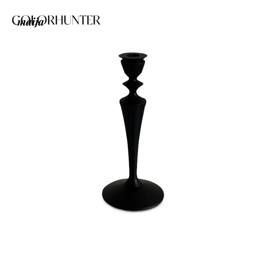 COLOURHUNTER Genuine Black Retro Candle Holder from COLOURHUNTER