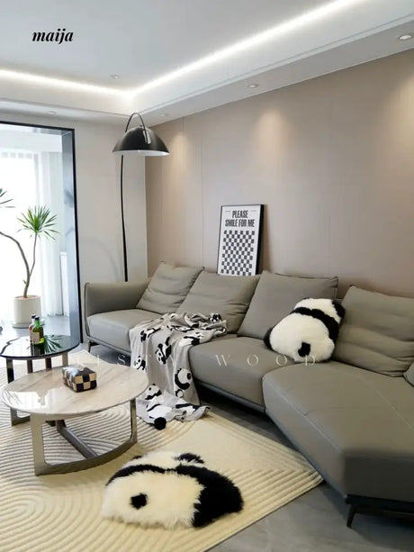 MISTYWOOD Cute Woolen Pillow Panda Design from MISTYWOOD