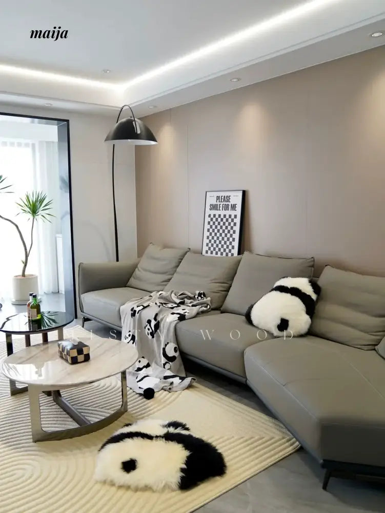 MISTYWOOD Cute Woolen Pillow Panda Design from MISTYWOOD