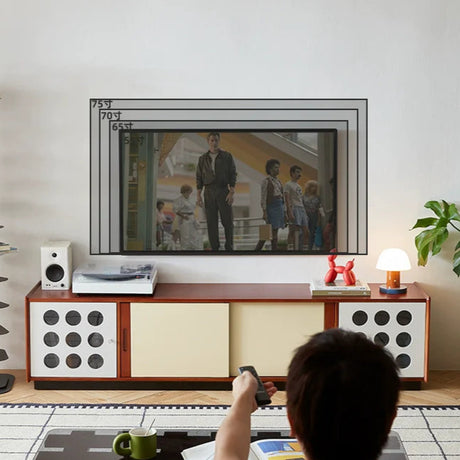SAMMI Oliver Modern Small Apartment TV Cabinet from SAMMI
