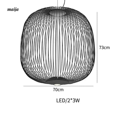 Bird Cage Slim Ceiling Light from maija
