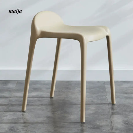 (Set of 2) Low Backrest Pastel Colour Dining Chair from Yishengtao