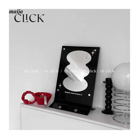 CLICK Shining Acrylic Makeup Mirror with Irregular Frame from CLICK