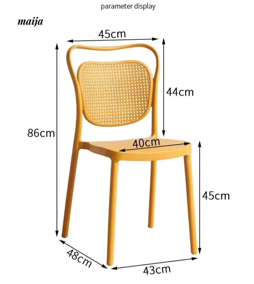 Ava Plastic Dining Chair
