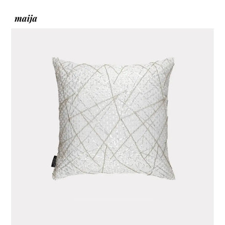 HOUSE OF YINN Luxury Tassel Corrugated Pillow Cushion from HOUSE OF YINN