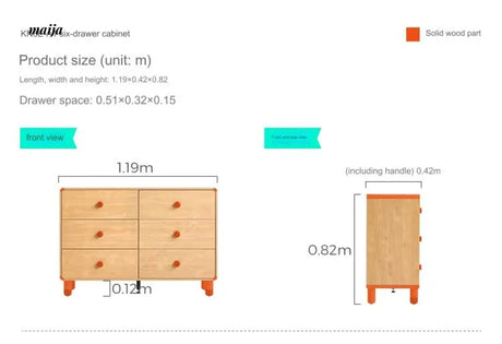 LINSYKIDS Annie Chest of Drawers from LINSY KIDS