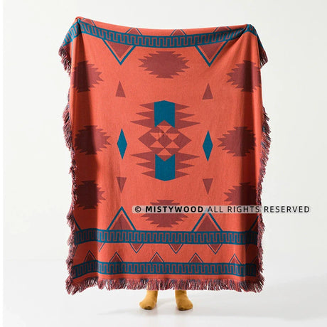 MISTYWOOD Ethnic Cotton Knitted Duvet from MISTYWOOD