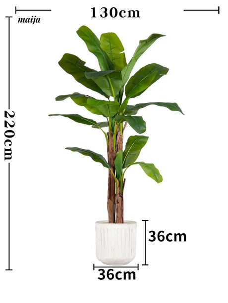 Artificial Large Leaf Banana Tree from maija