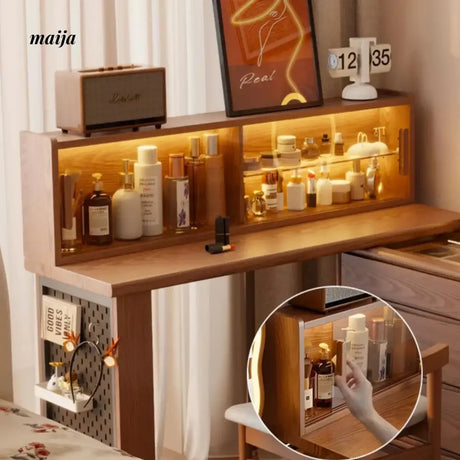 FUYUKI Huntsville Solid Wood Dressing Table from FUYUKI
