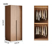 MEIHOUSE French Glass Door Romantic Bedroom Wardrobe Cabinet from MEIHOUSE