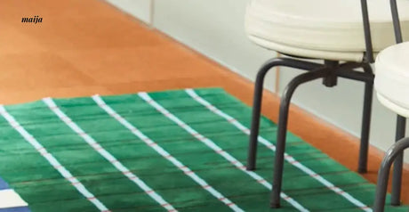 UNDERLAND Running Track Pattern Rug from UNDERLAND