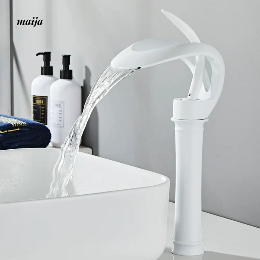 Crown Waterfall Basin Faucet from Kaiyashi