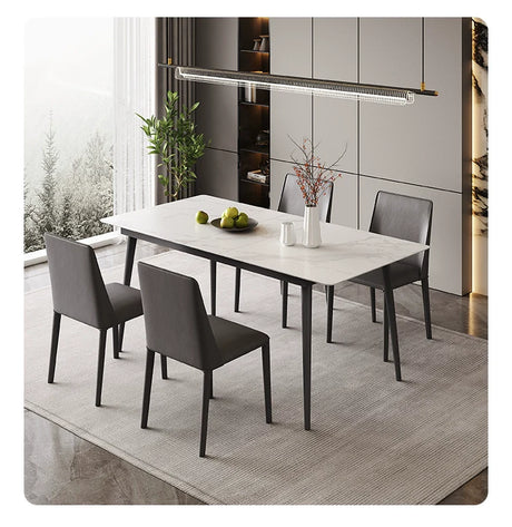 DIPU Matilda Retractable Rock Plate Dining Table from DIPU