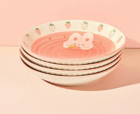 MOSE Cute Strawberry Tableware Set from MOSE