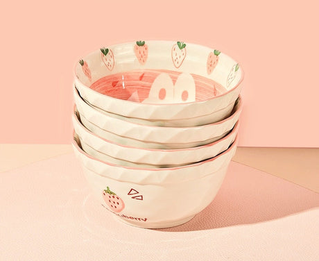 MOSE Cute Strawberry Tableware Set from MOSE