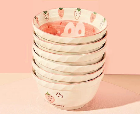 MOSE Cute Strawberry Tableware Set from MOSE
