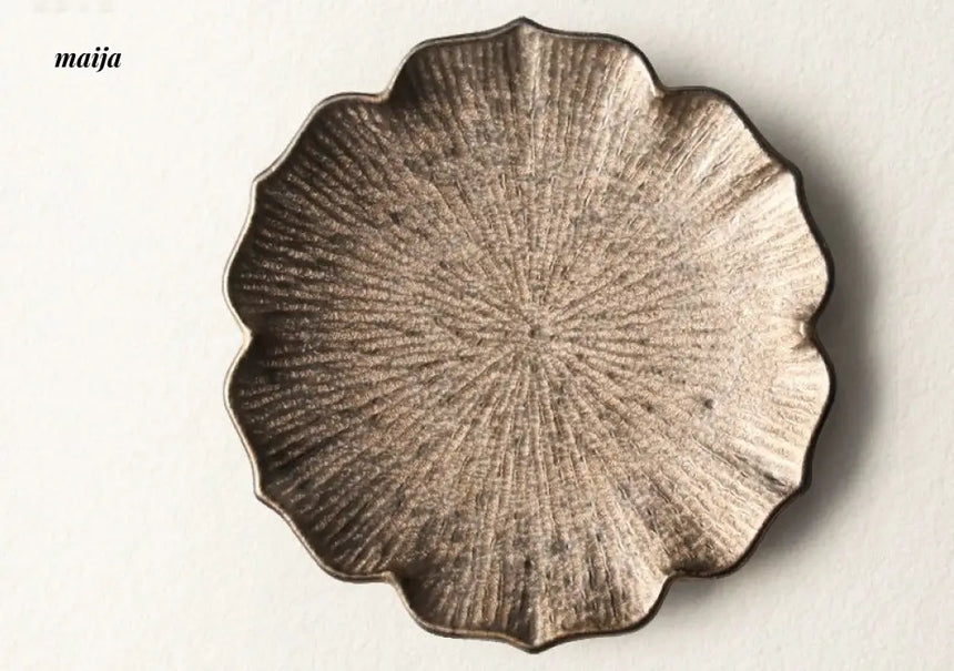 JOTO Handmade Japanese Dinner Plate Tableware from JOTO