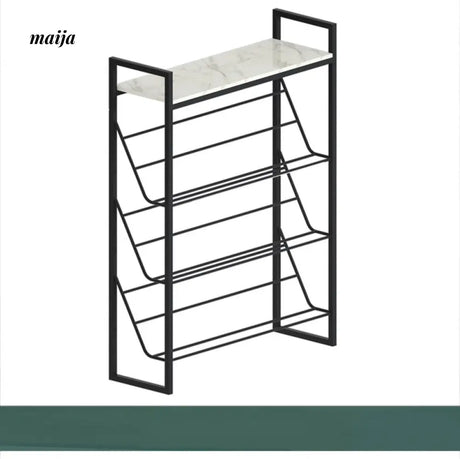 YUJIA Nordic Iron Shoe Rack Multi-Layer Storage from YUJIA