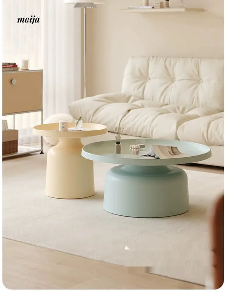 LOWERLEFT Iron Tea Bedside Table from Lower Left