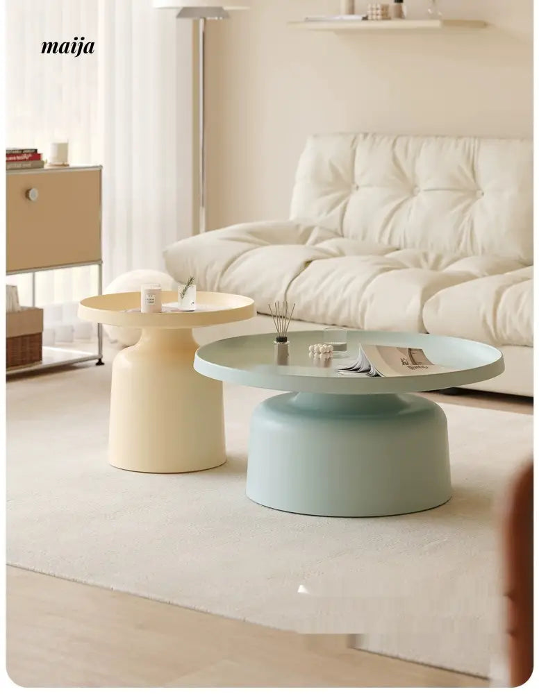 LOWERLEFT Iron Tea Bedside Table from Lower Left