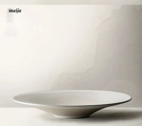 JOTO High Footed Ceramic Plate Italian Pasta Plate from JOTO