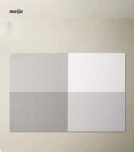 JOTO PVC Table Mat Anti Scald Waterproof Dinner Plate from JOTO