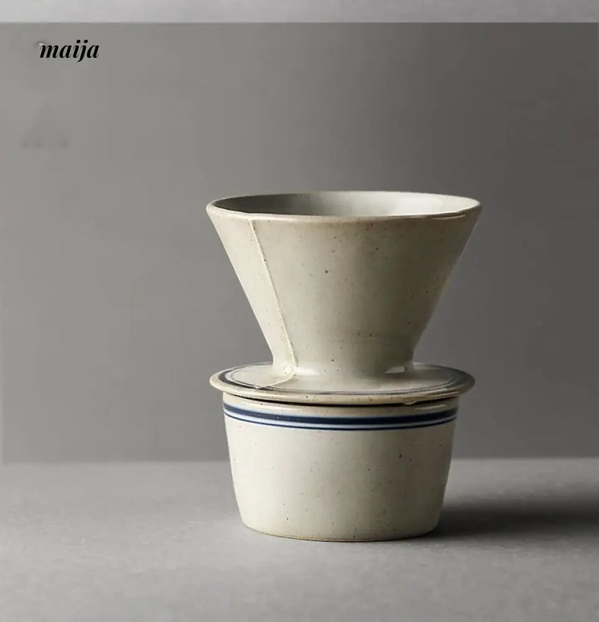 JOTO Ceramic Filter Pot V60 Coffee Hand Set from JOTO
