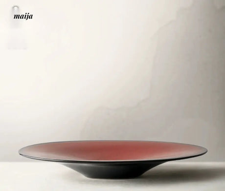 JOTO High Footed Ceramic Plate Italian Pasta Plate from JOTO
