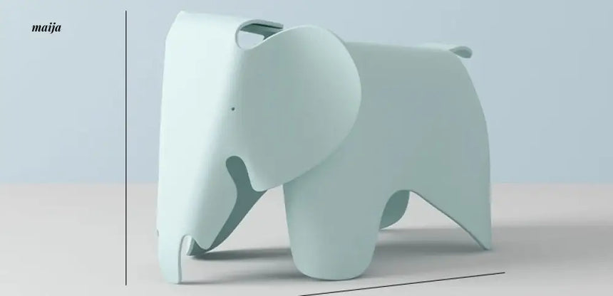 LOWERLEFT Decorative Children's Shoes Changing Stool from Lower Left