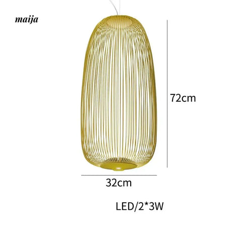 Bird Cage Slim Ceiling Light from maija