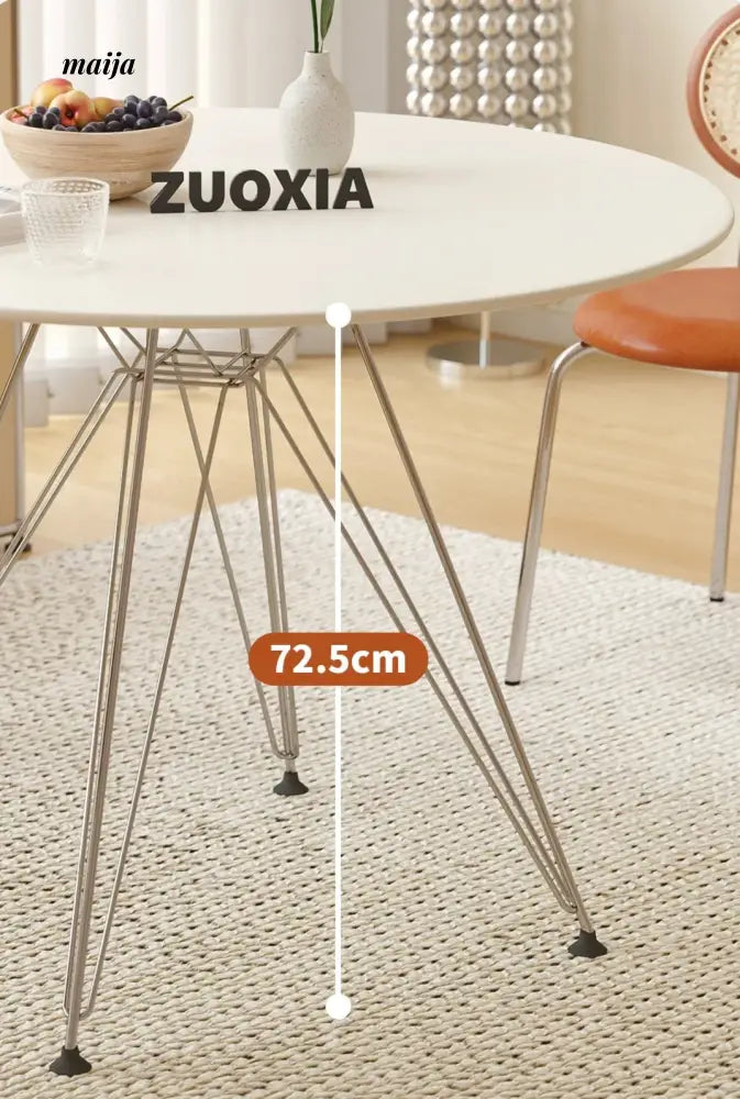 LOWERLEFT White Round Dining Table from HOBBYTREE