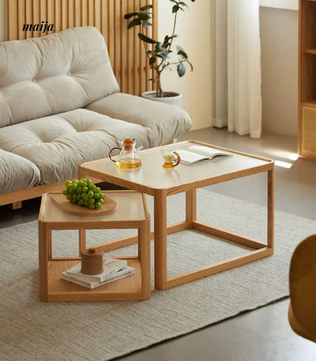 Aurora Oak Nested Coffee Table from maija