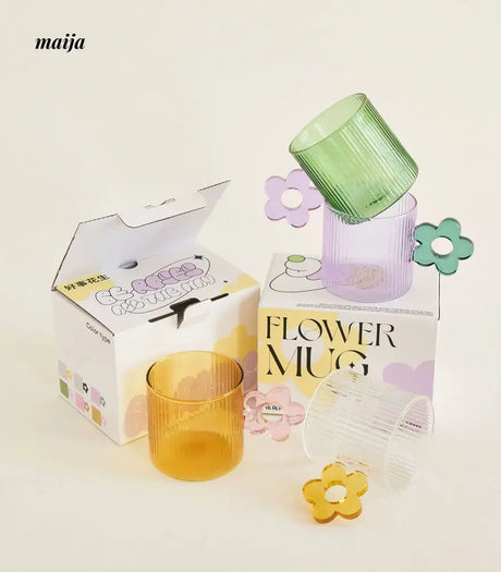 SOREMO Transparent Flower Mug from maija