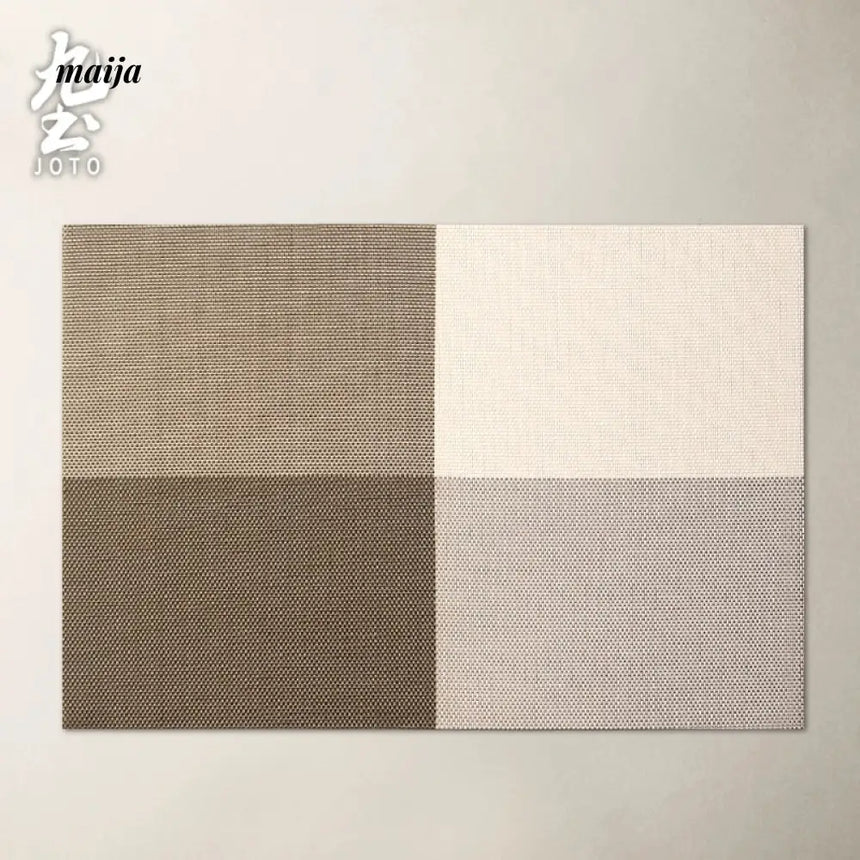 JOTO PVC Table Mat Anti Scald Waterproof Dinner Plate from JOTO