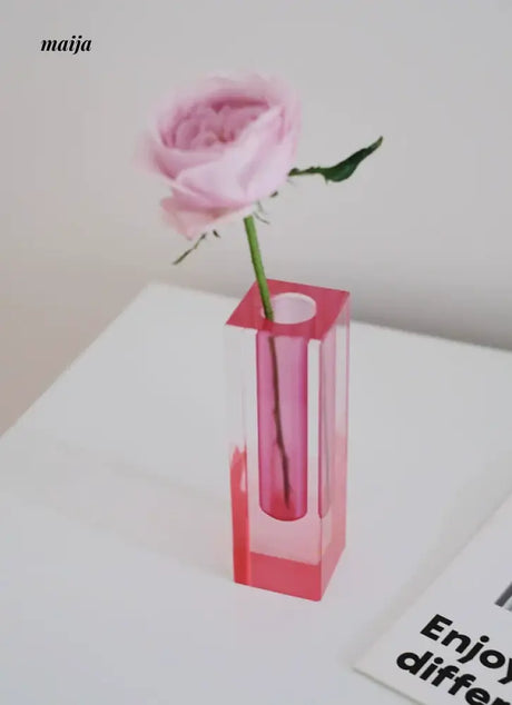 Acrylic Square Vase from maija