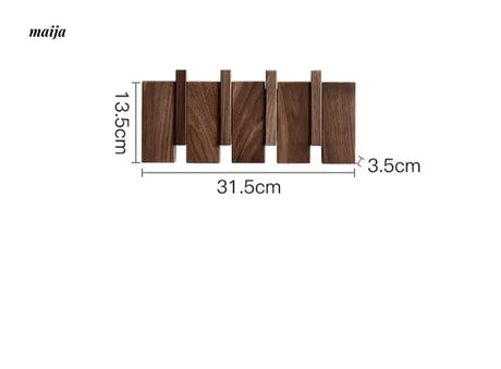KIMACHI Wooden Piano Key Coat Hooks from KIMACHI