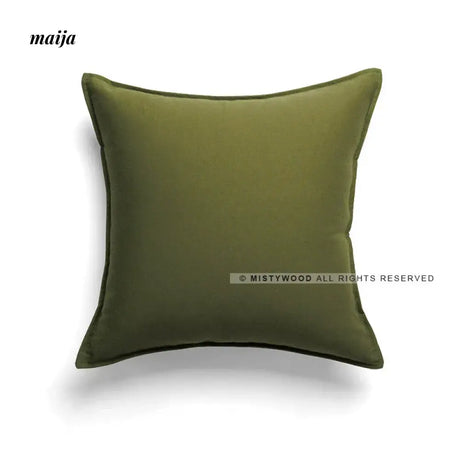 MISTYWOOD Cotton Canvas Pillow for Bedroom from MISTYWOOD