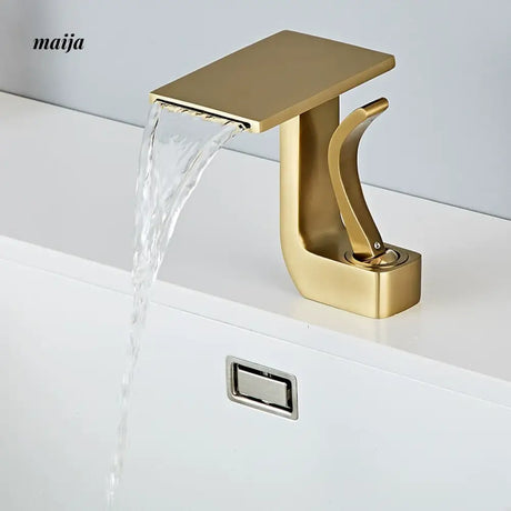 Feline Creative Waterfall Basin Faucet from Kaiyashi