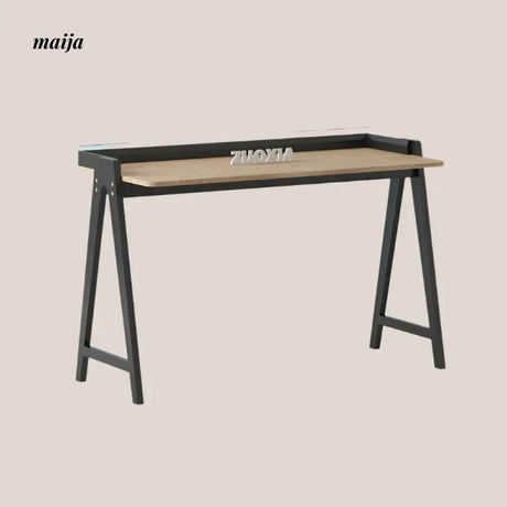 LOWERLEFT Solid Wood Writing Desk from Lower Left