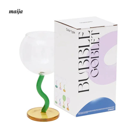SOREMO Colourful Bubble Wine Glass from maija