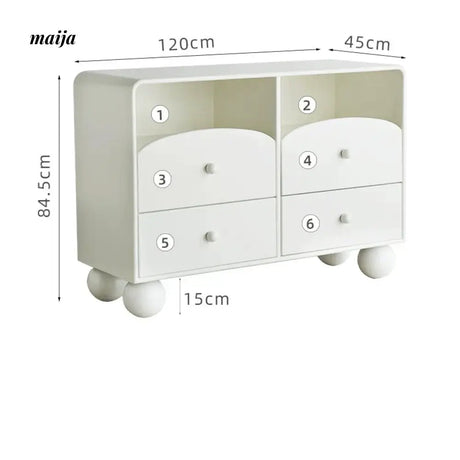 LIVINGPLUS Nordic Simple Light Luxury Storage Cabinet from LIVINGPLUS