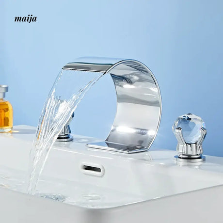 Crescent Waterfall Faucet from Kaiyashi