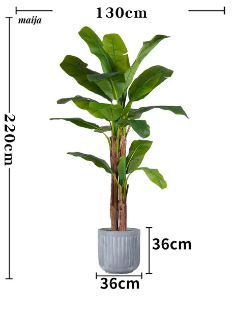 Artificial Large Leaf Banana Tree from maija