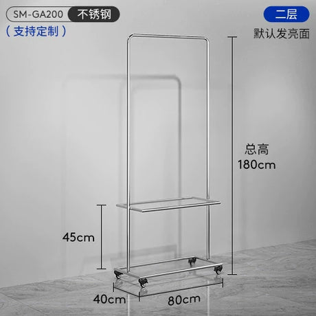 SM Stella Stainless Steel Clothing Prop Stand from SM