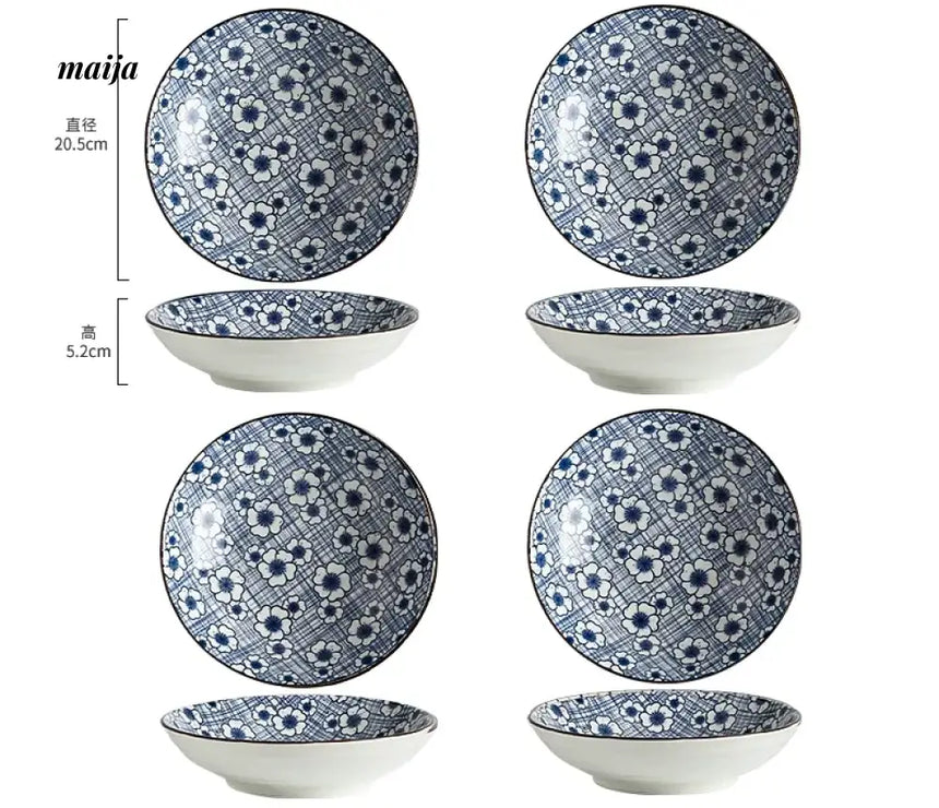 MOSE Cherry Blossoms Dinner Plate Set from MOSE