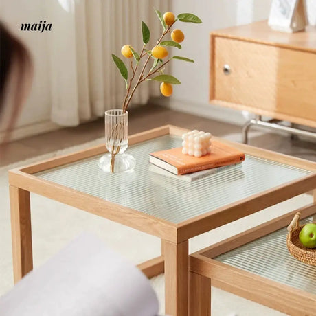 XIXI Wiley Solid Wood Nested Coffee Tables from maija