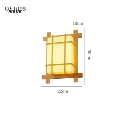 ZHONGSHAN Japanese Wall Sconce for Living Room from ZHONGSHAN