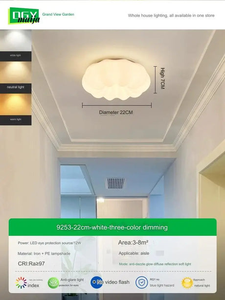 GVG Biscuit Ceiling Light from GVG