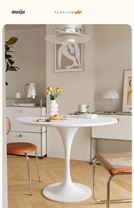 PUMPKIN BOX Round Tulip Dining Table from PUMPKIN BOX